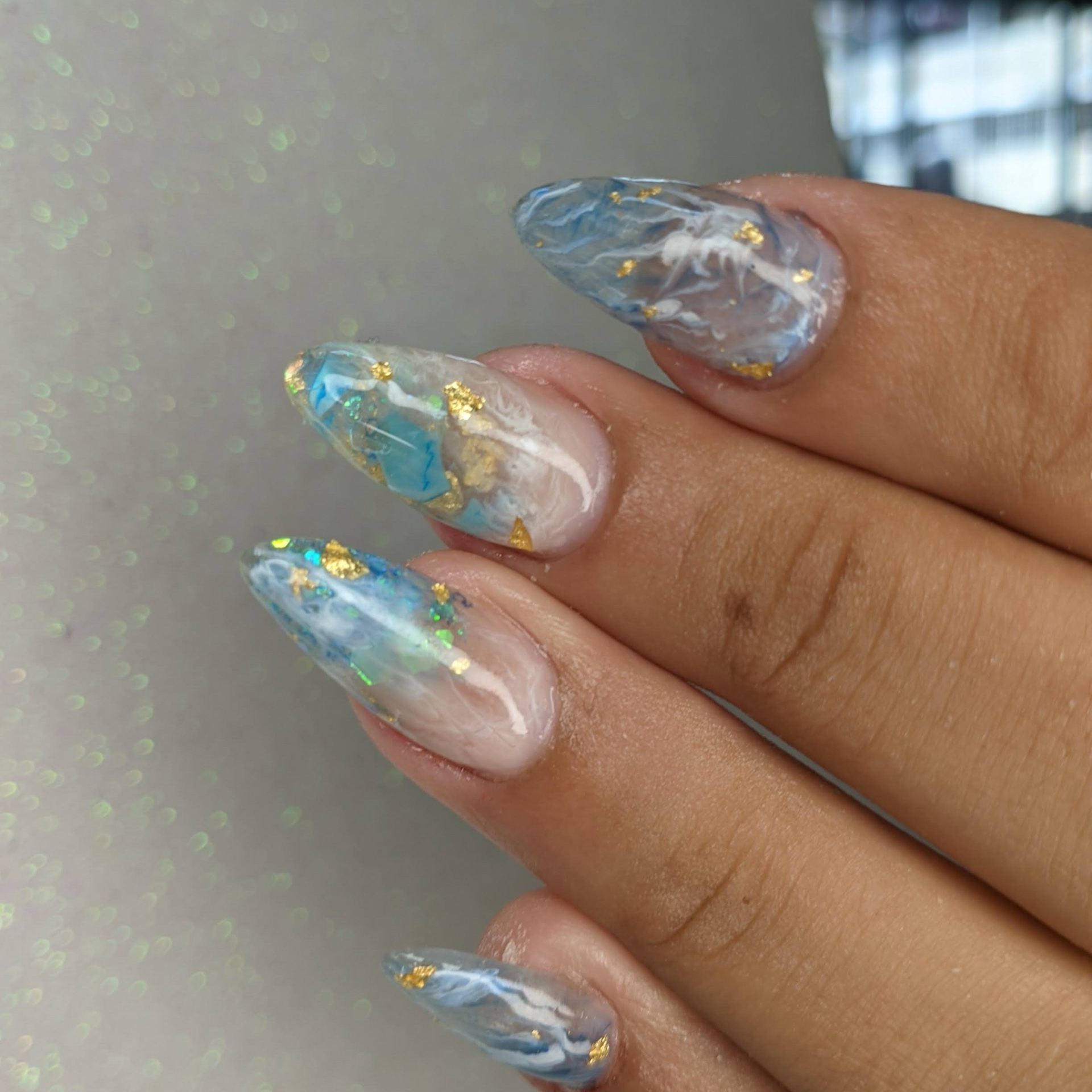 Manutenção alongamento de unhas