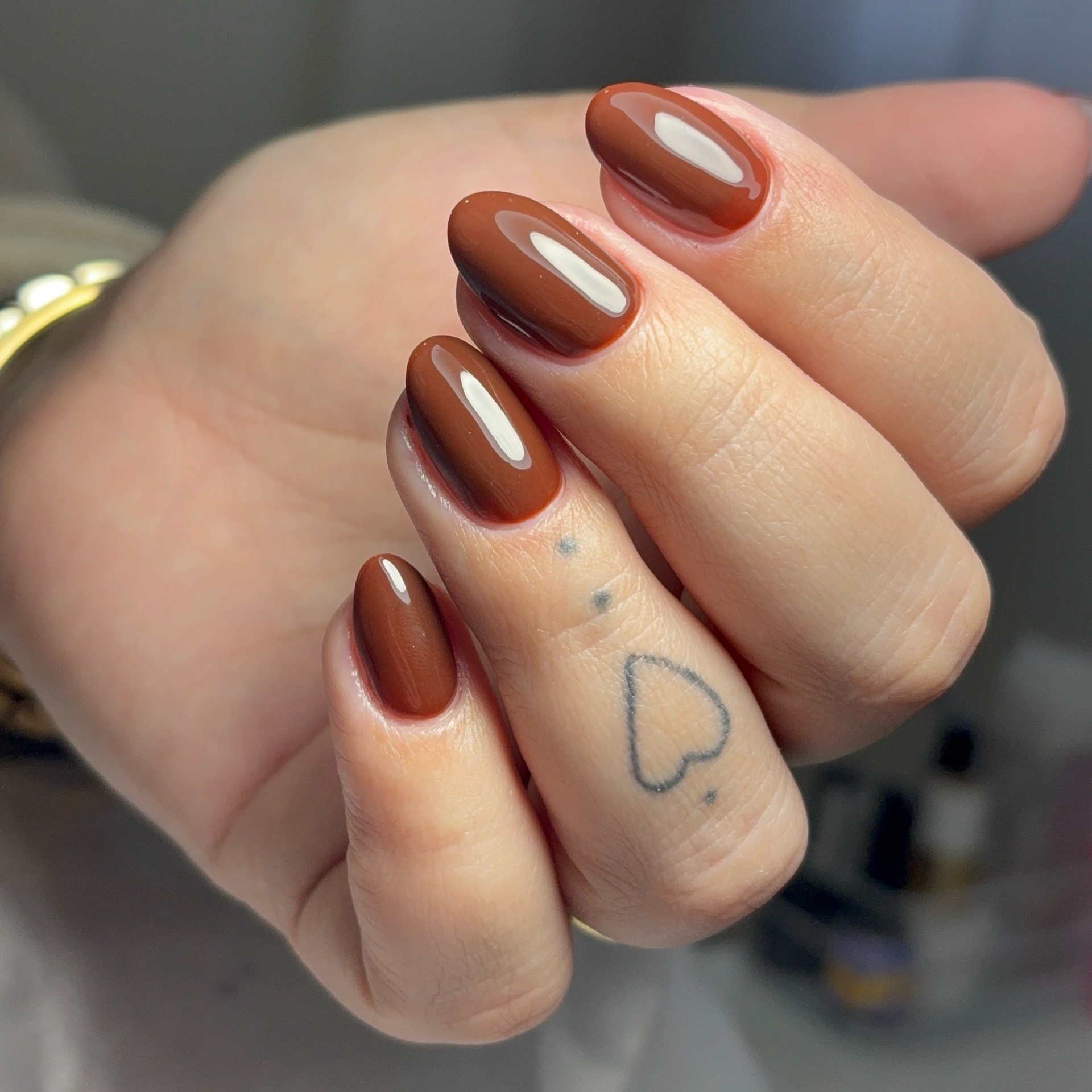 Esmaltação em gel mão
