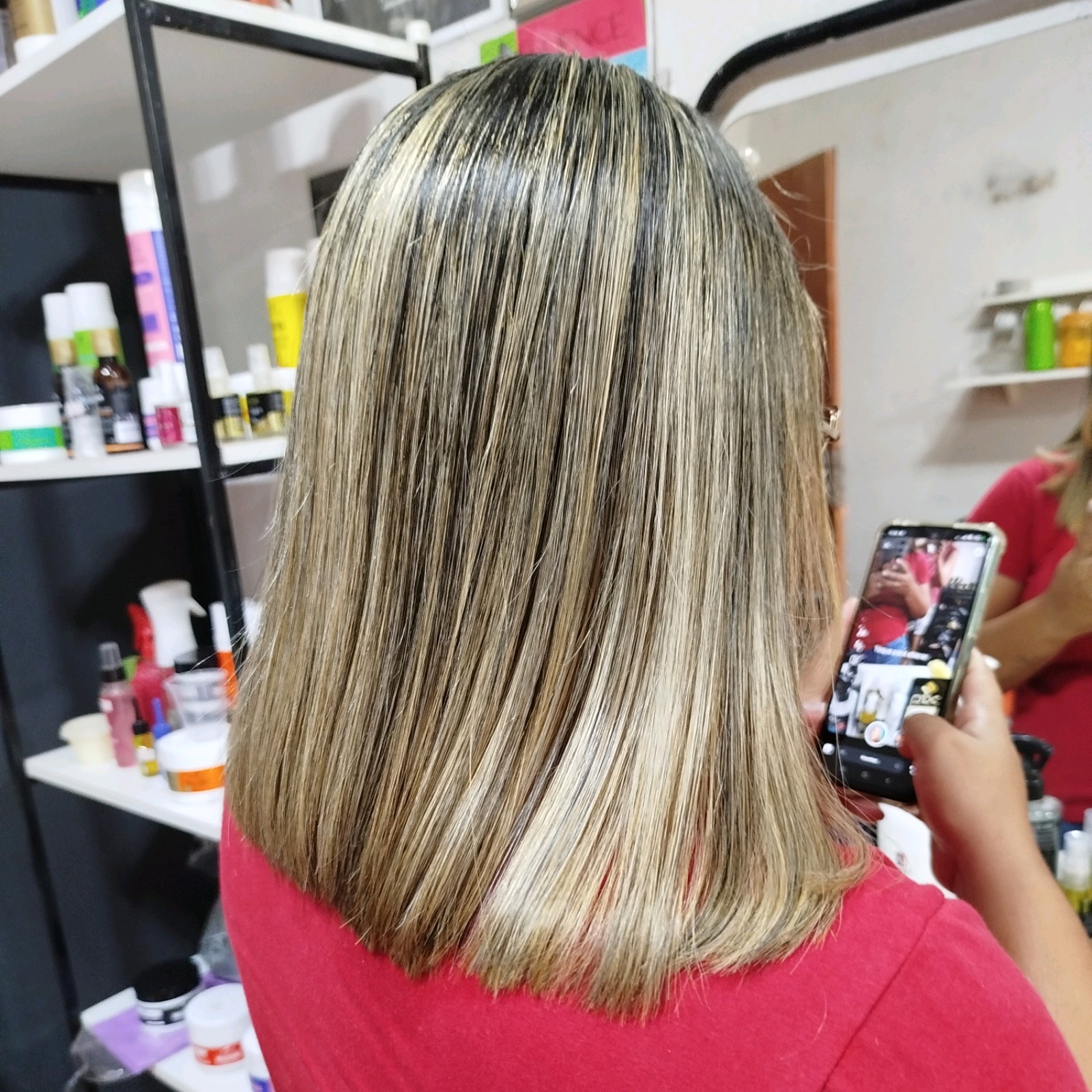 Mechas curto