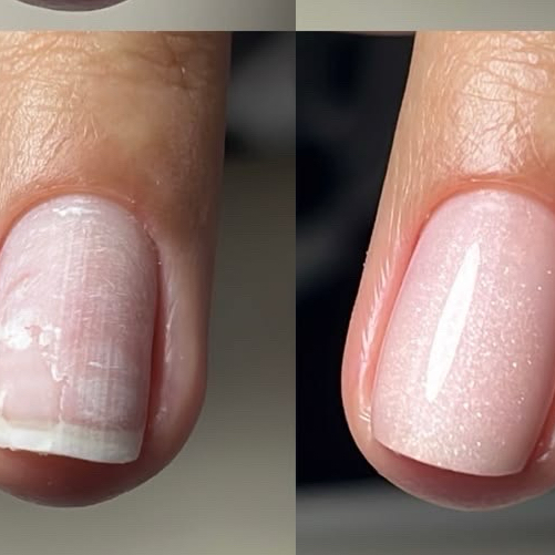 Esmaltação permanente em unhas naturais