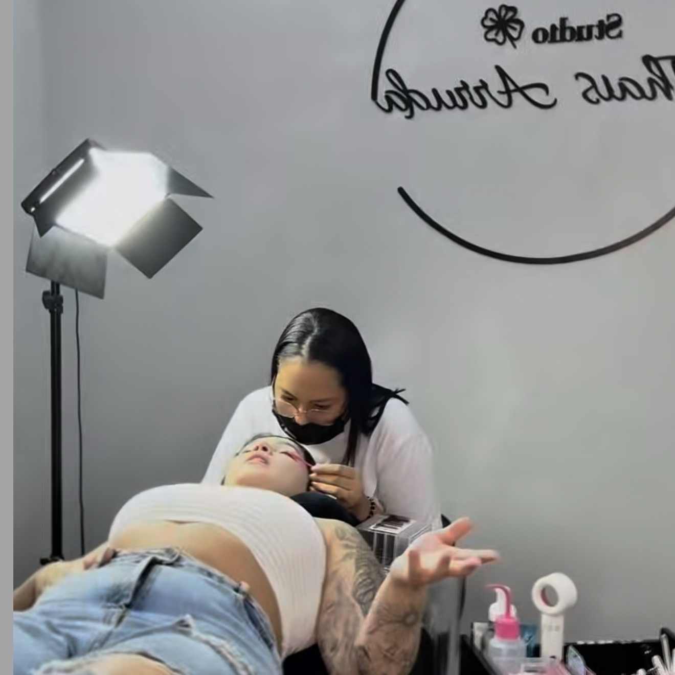 Remoção de cílios