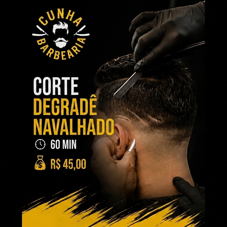 corte degradê navalhado