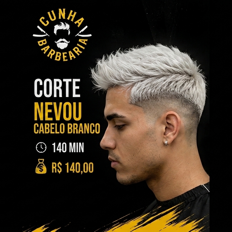 corte + Nevou branco