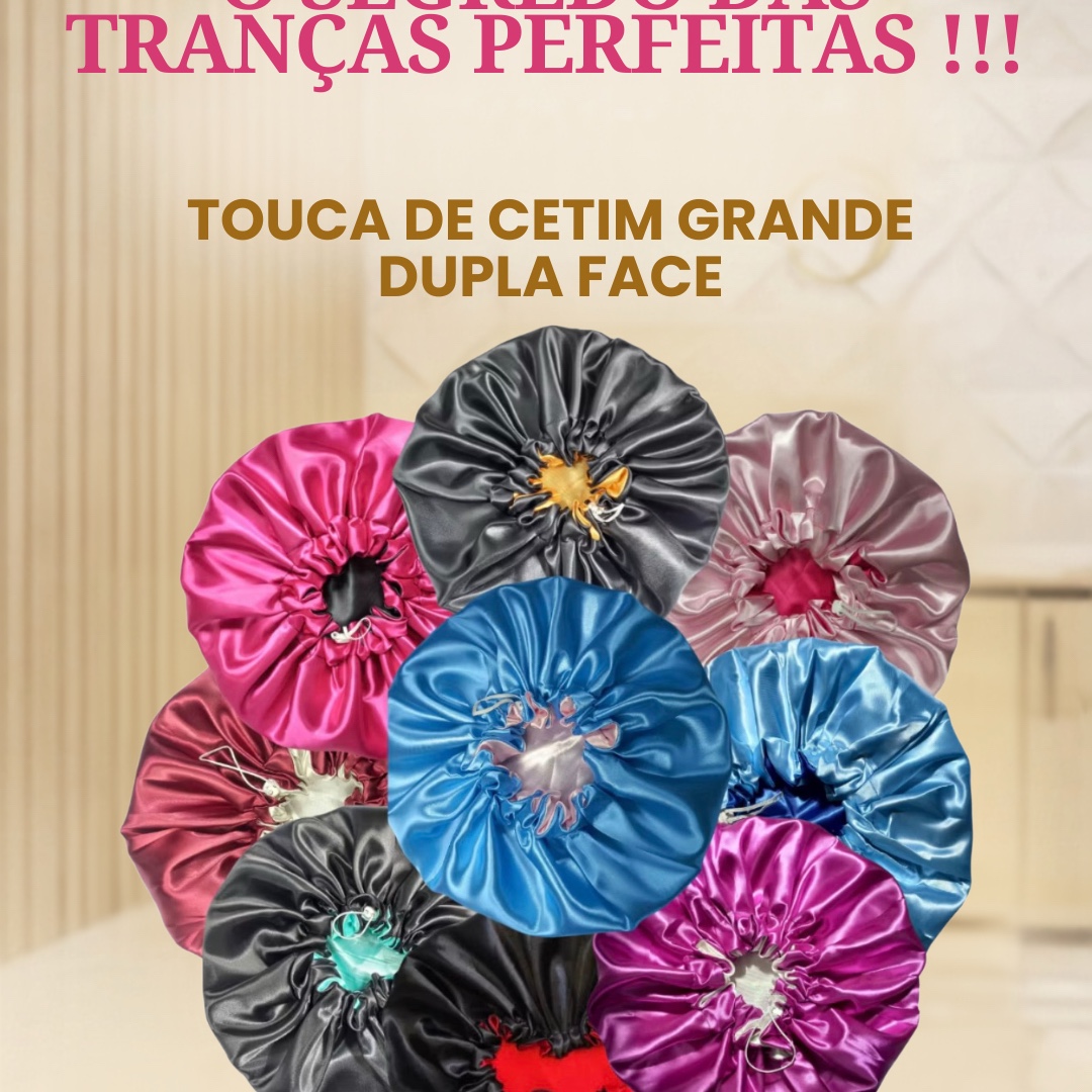 Touca de cetim G