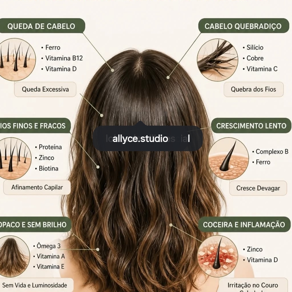 Diagnóstico capilar mai+ tratamento