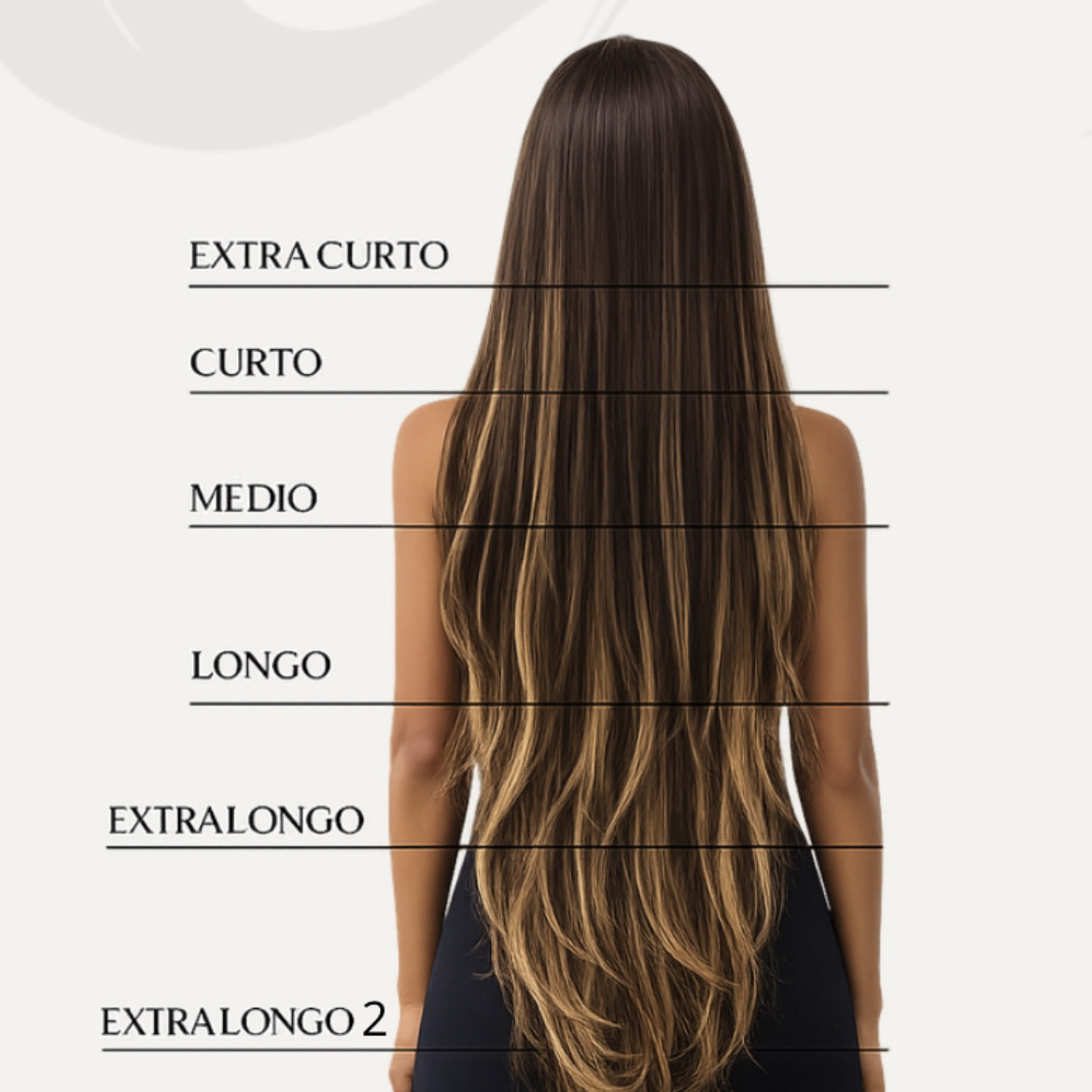 Lavagem Premium de médio a longo com escova